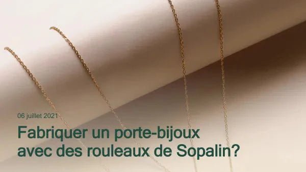 Fabriquer un porte-bijoux avec des rouleaux de Sopalin Imagen