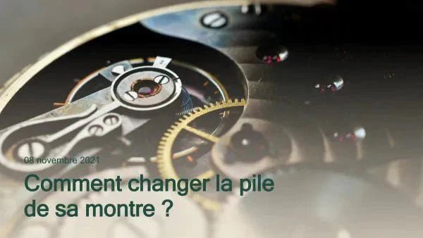 Comment changer la pile de sa montre Imagen