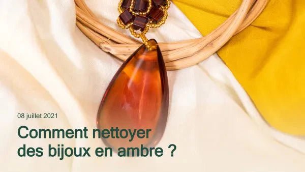 Comment nettoyer des bijoux en ambre Imagen