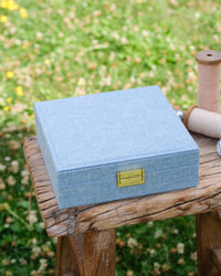 Joyero Anne efecto lino - outlet