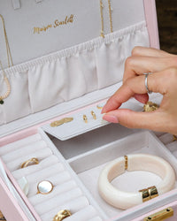 Joyero Louise de PU - outlet