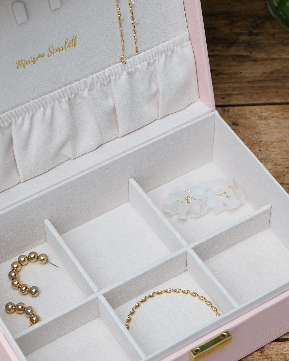 Joyero Louise de PU - outlet