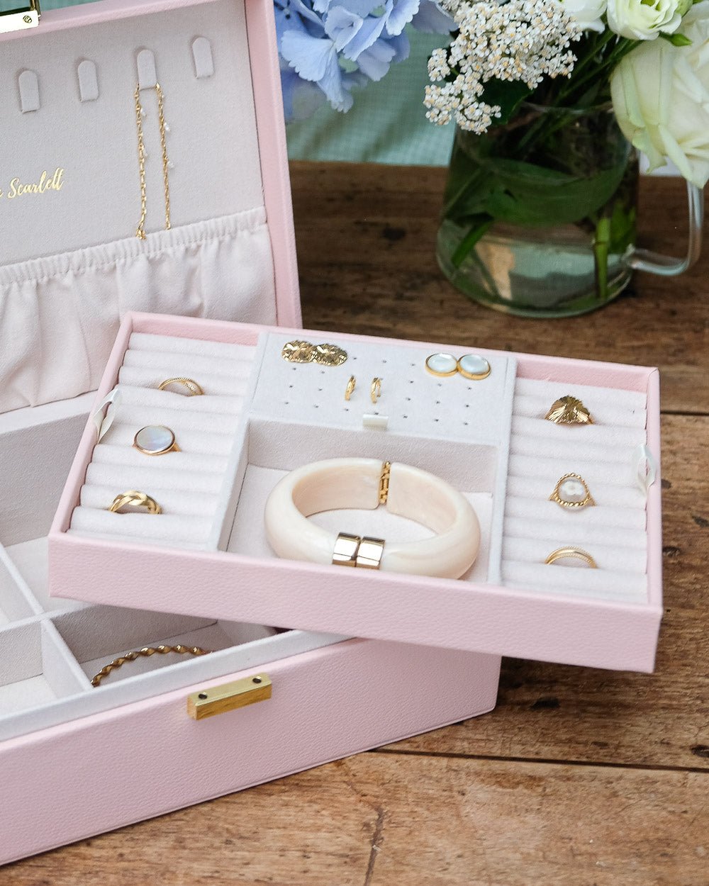 Joyero Louise de PU - outlet