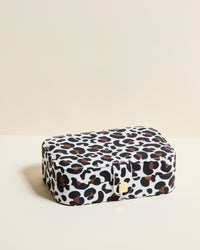 Joyero de viaje Brigitte de leopardo