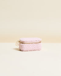 Mini joyero de viaje Marie de tejido bouclé
