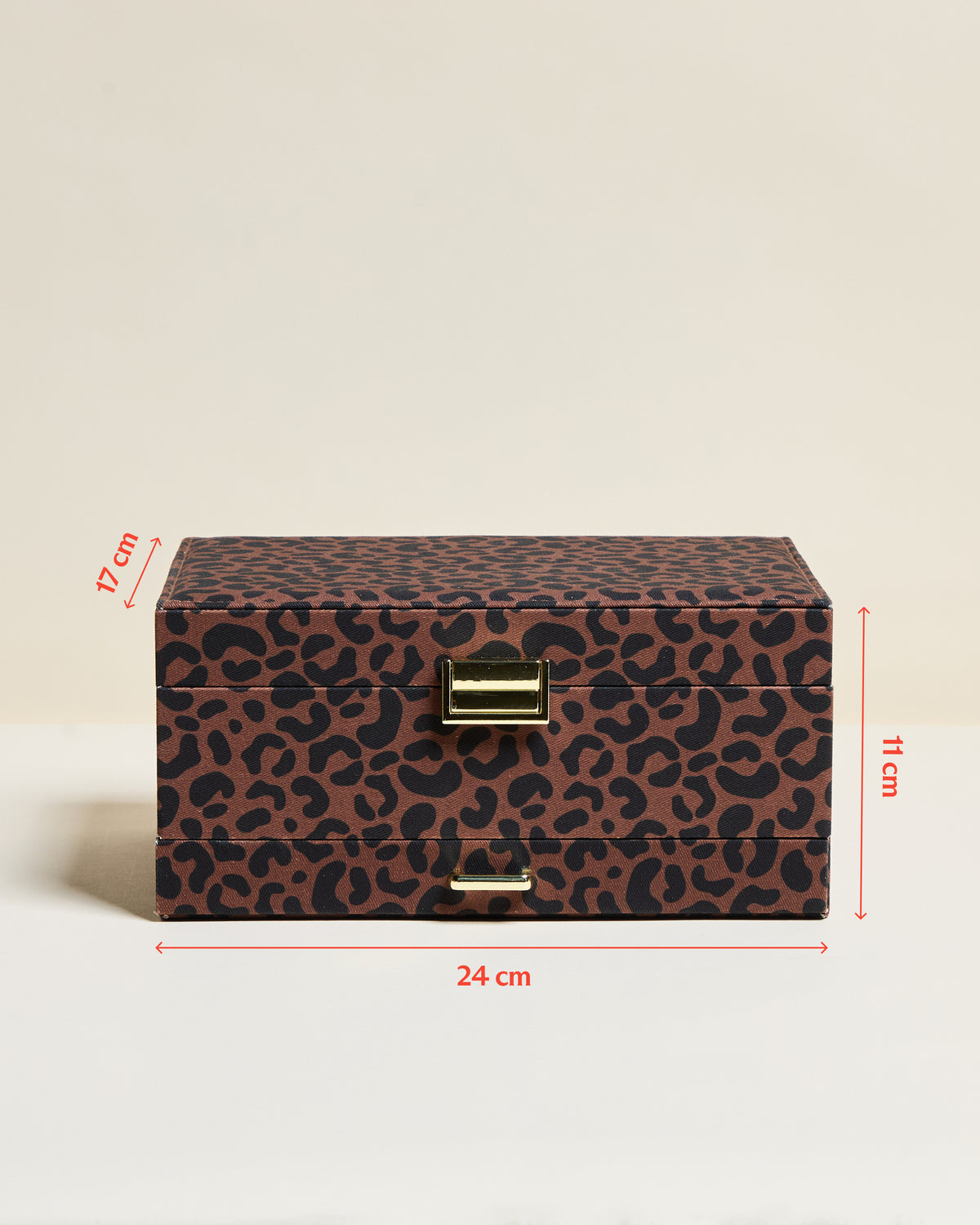 Joyero Denise Leopardo