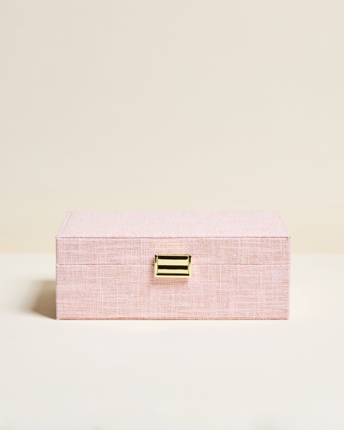 Joyero Louise con efecto lino