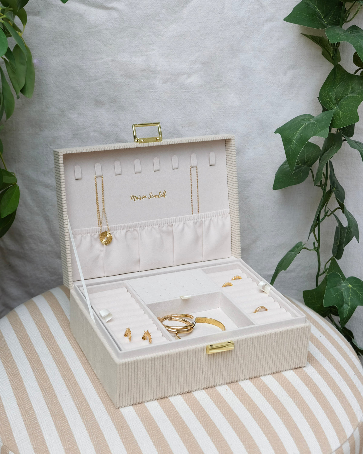 Joyero Louise de pana - outlet