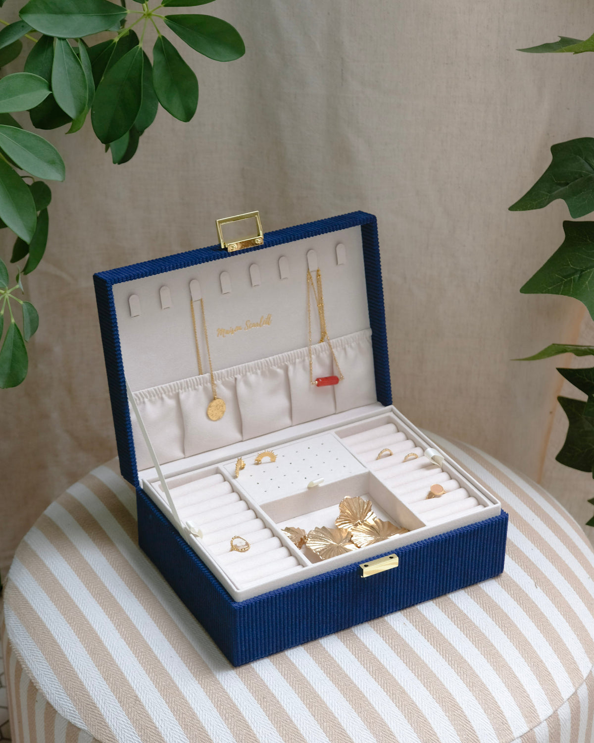 Joyero Louise de pana - outlet