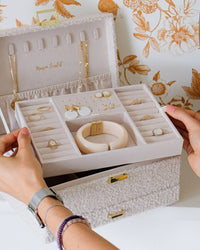 Joyero Denise de borreguito - outlet