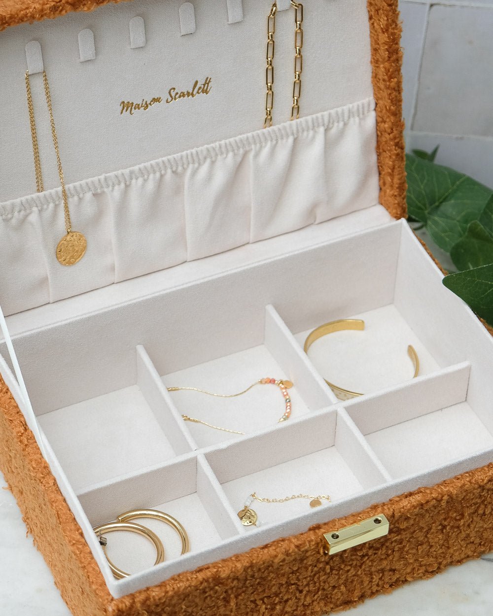 Joyero Louise de borreguito - outlet