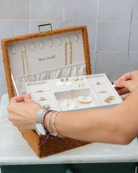 Joyero Louise de borreguito - outlet