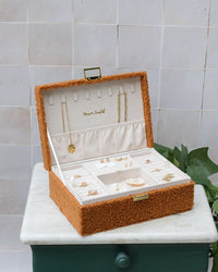 Joyero Louise de borreguito - outlet
