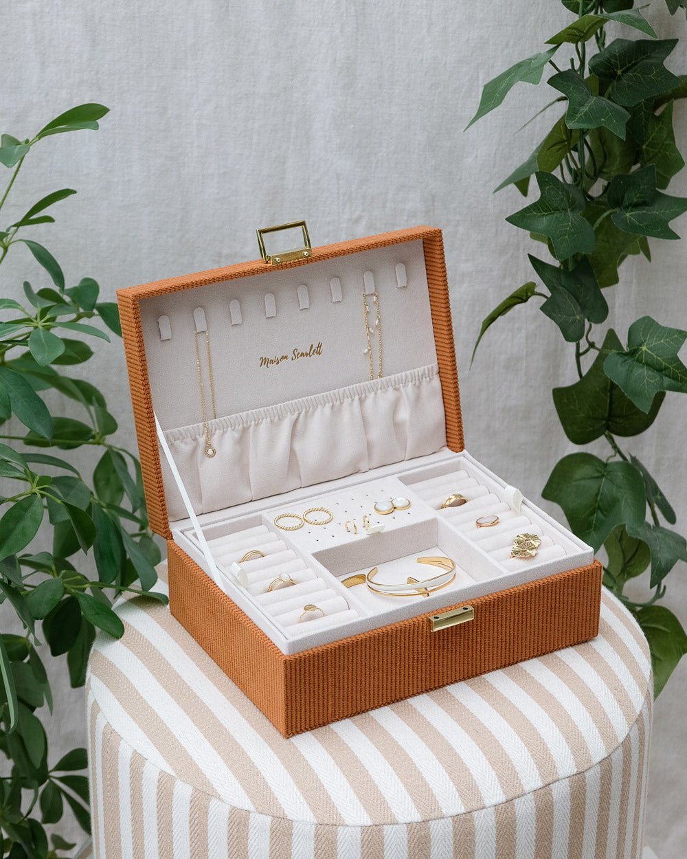 Joyero Louise de pana - outlet