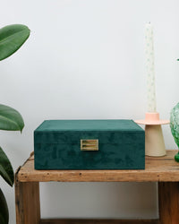 Joyero Louise de terciopelo - outlet