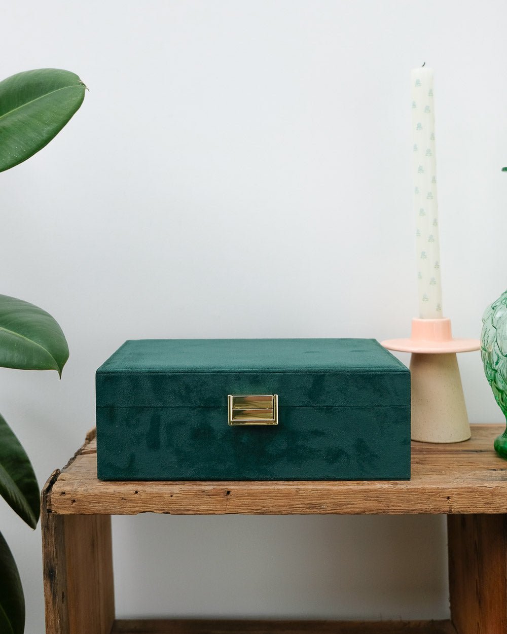 Joyero Louise de terciopelo - outlet