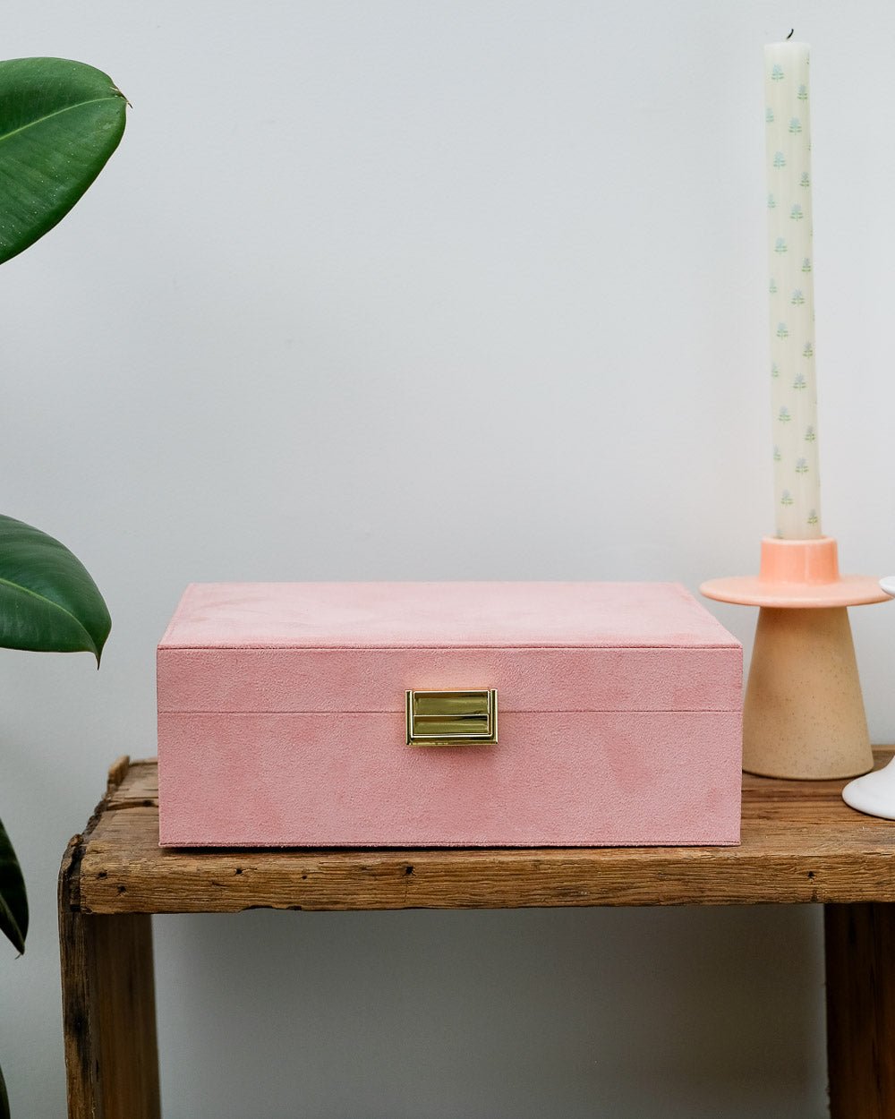 Joyero Louise de terciopelo - outlet