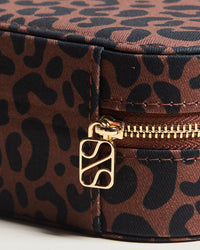 Caja para gafas Joséphine de leopardo