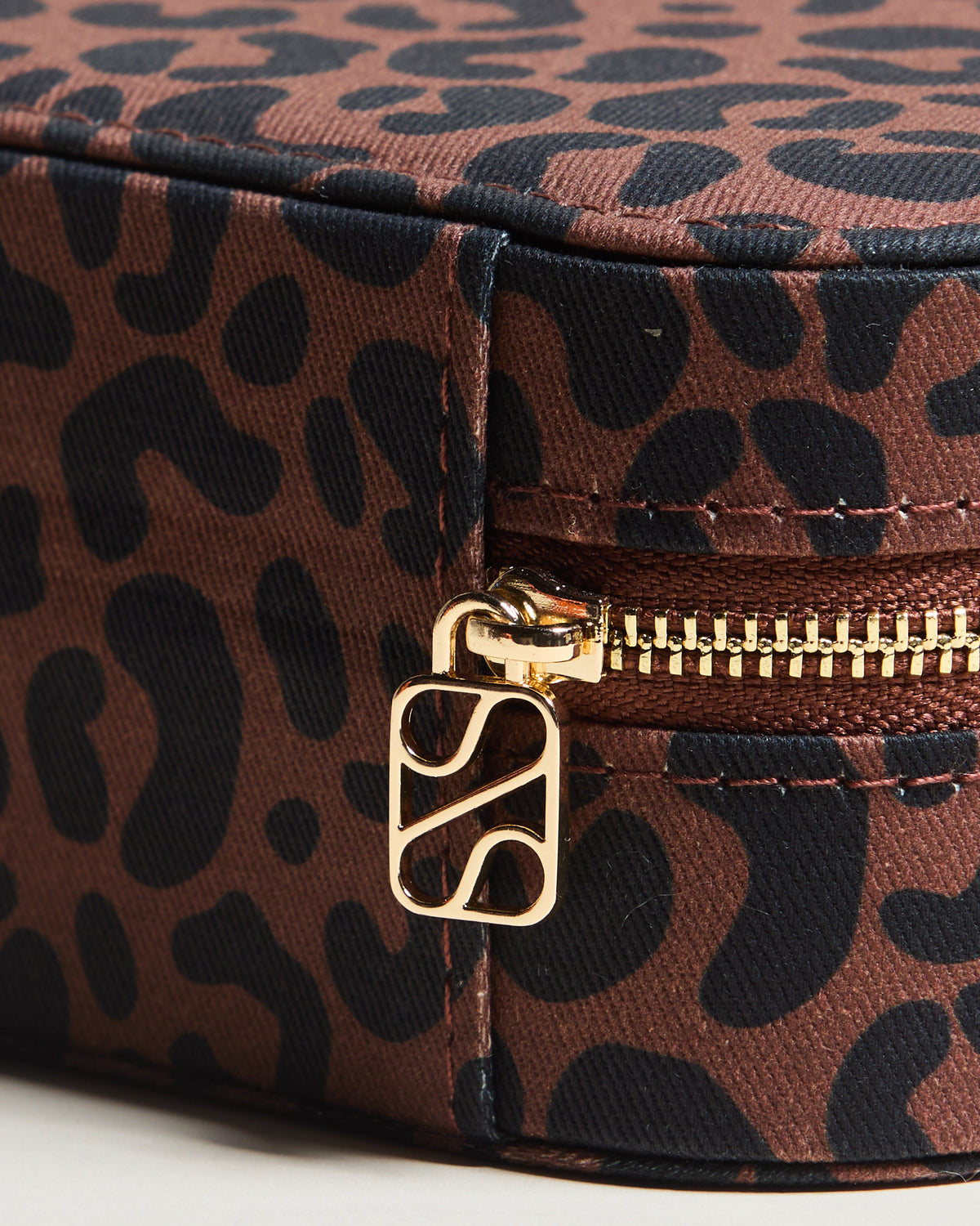 Caja para gafas Joséphine de leopardo