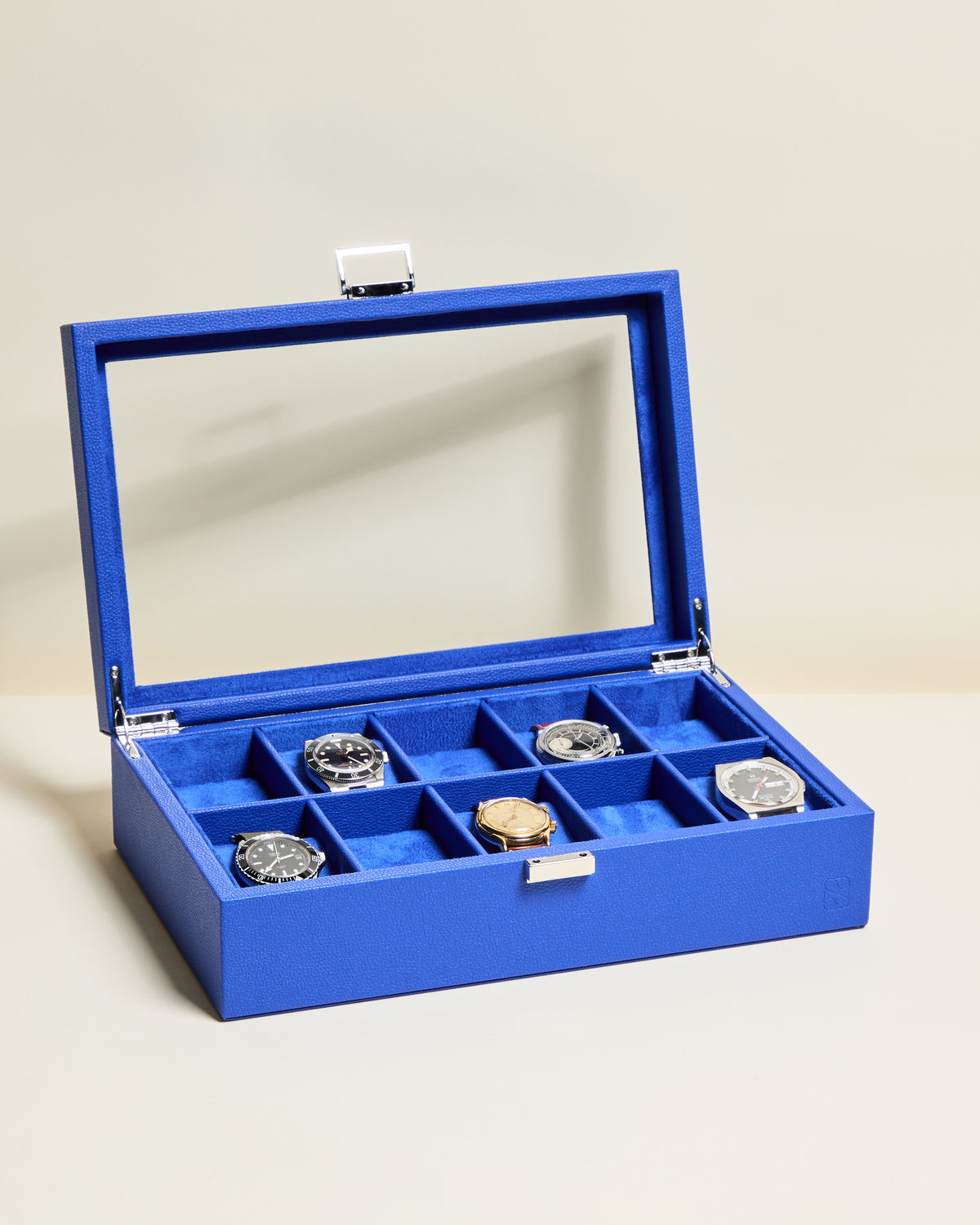 Caja para relojes Jean con 10 compartimentos