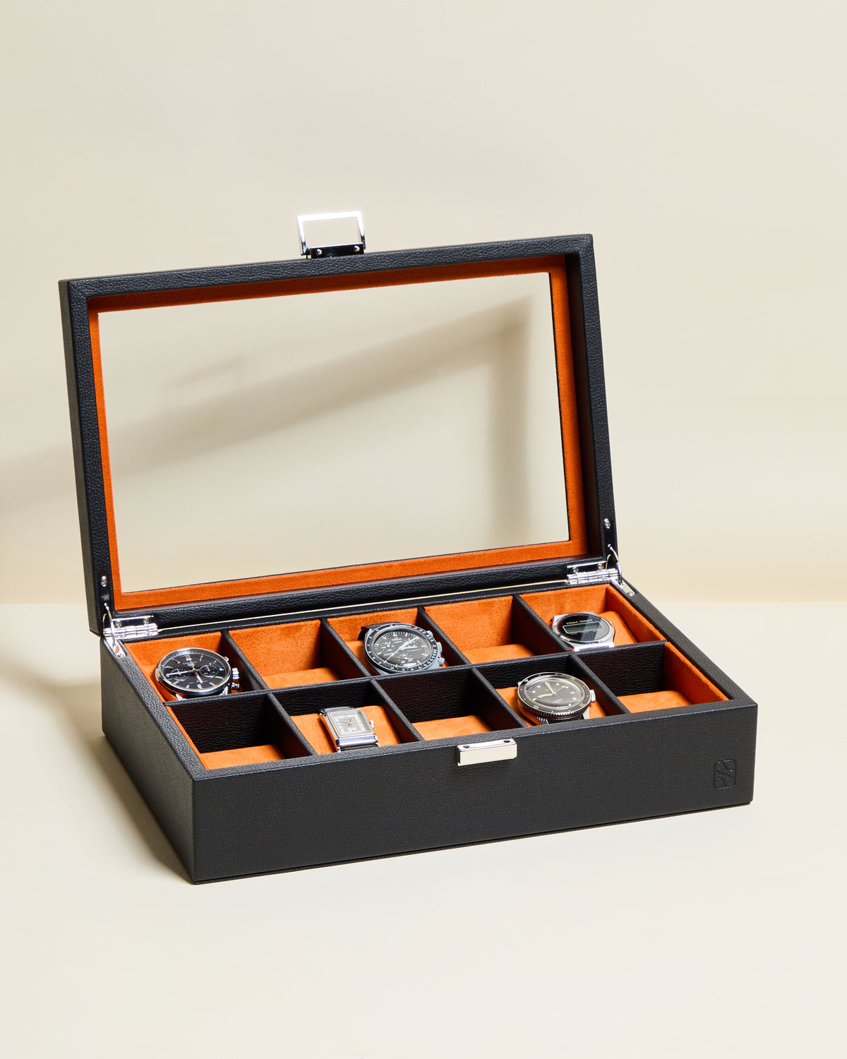 Caja para relojes Jean con 10 compartimentos