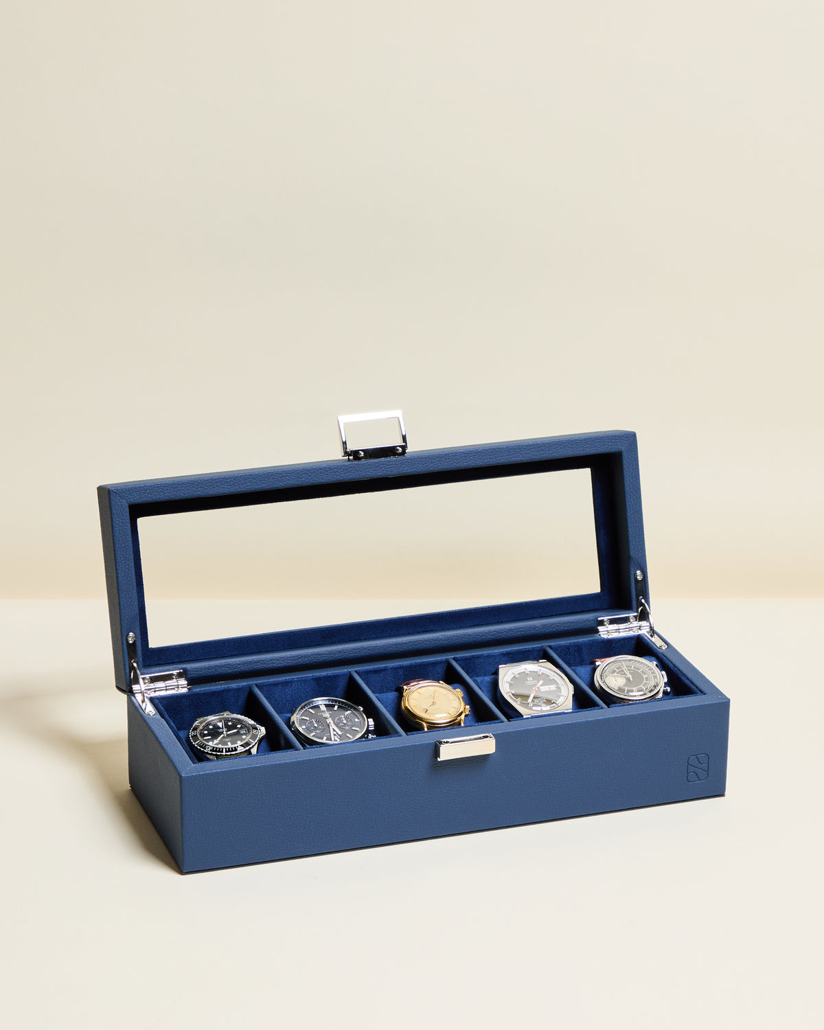 Caja para relojes Jean con 5 compartimentos