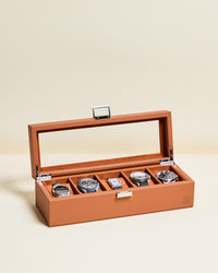 Caja para relojes Jean con 5 compartimentos