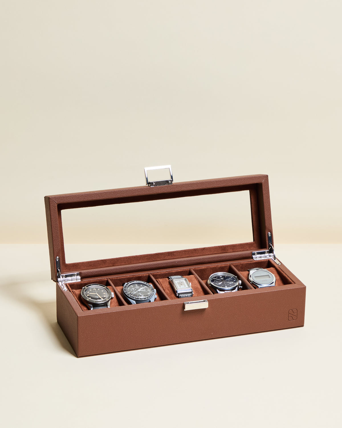 Caja para relojes Jean con 5 compartimentos
