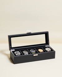 Caja para relojes Jean con 5 compartimentos