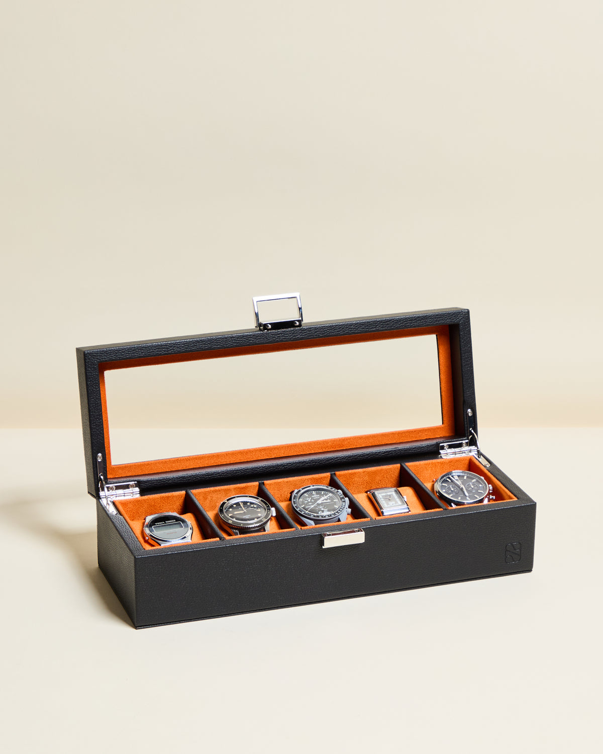 Caja para relojes Jean con 5 compartimentos