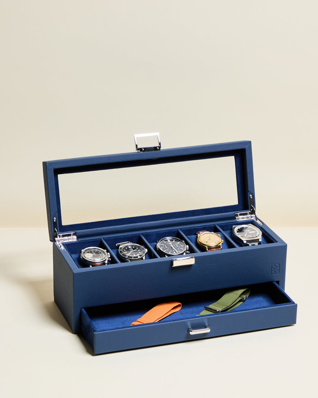 Caja para relojes Paul de 5 compartimentos