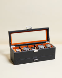 Caja para relojes Paul de 5 compartimentos