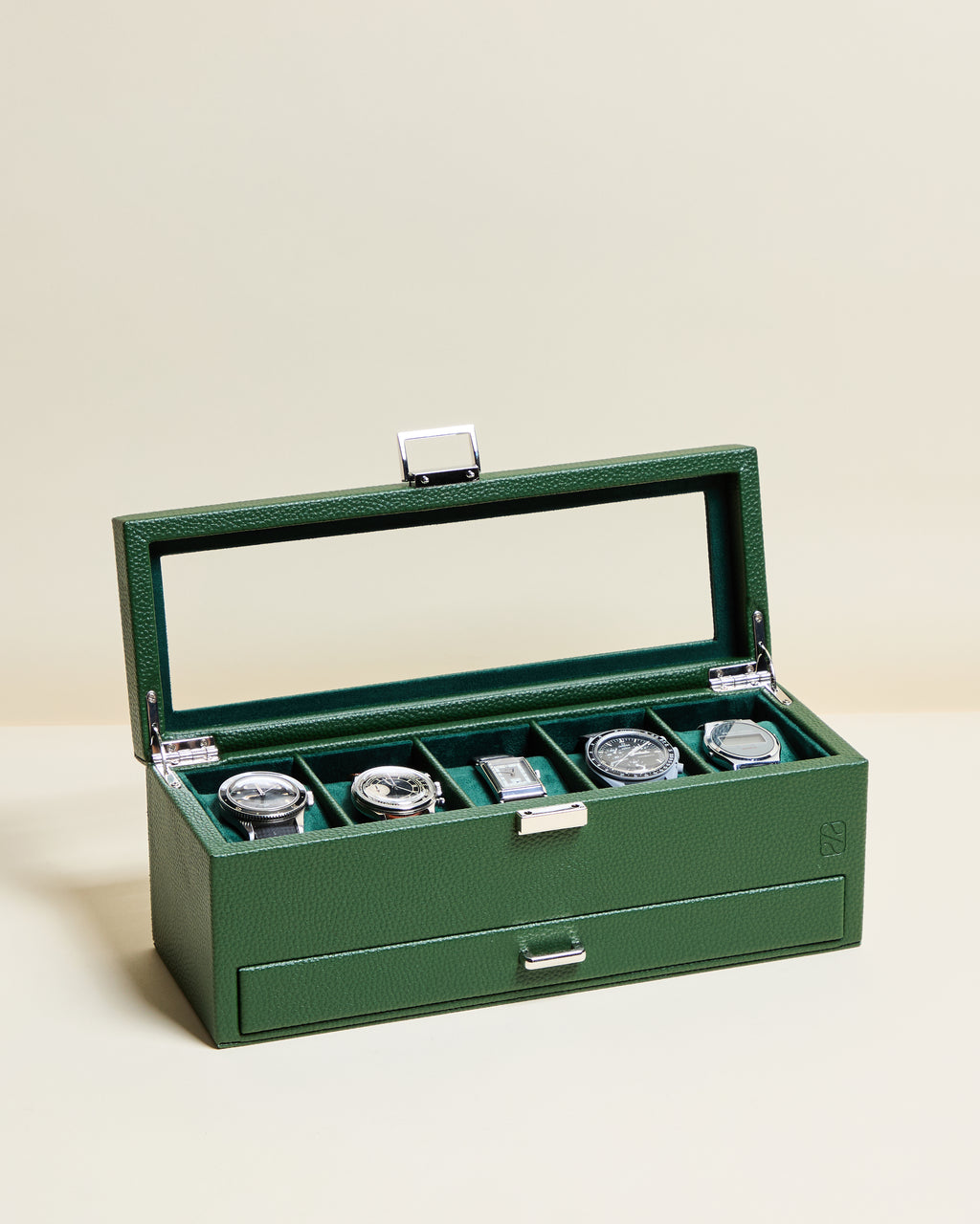 Caja para relojes Paul de 5 compartimentos