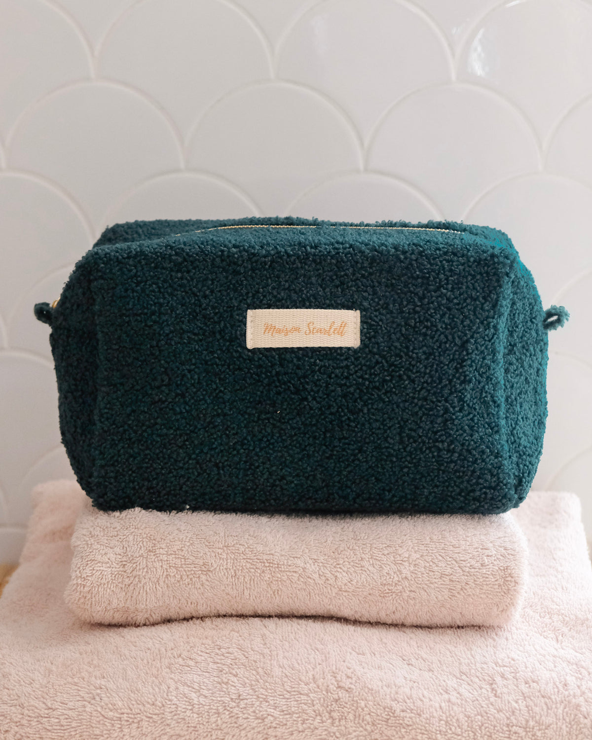 Neceser Charlotte de borreguito - outlet