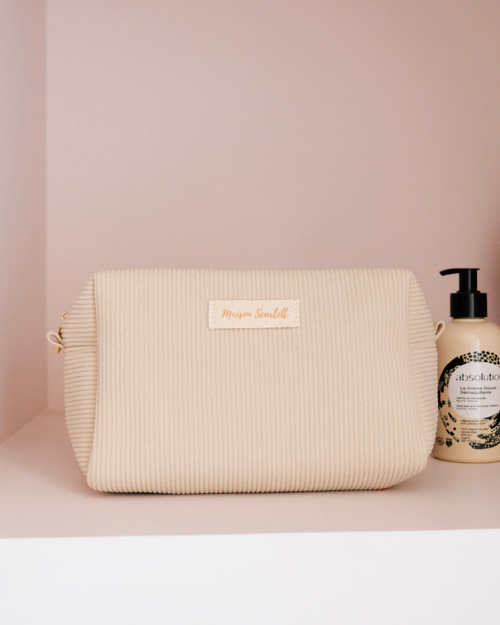 Neceser Charlotte de pana - outlet