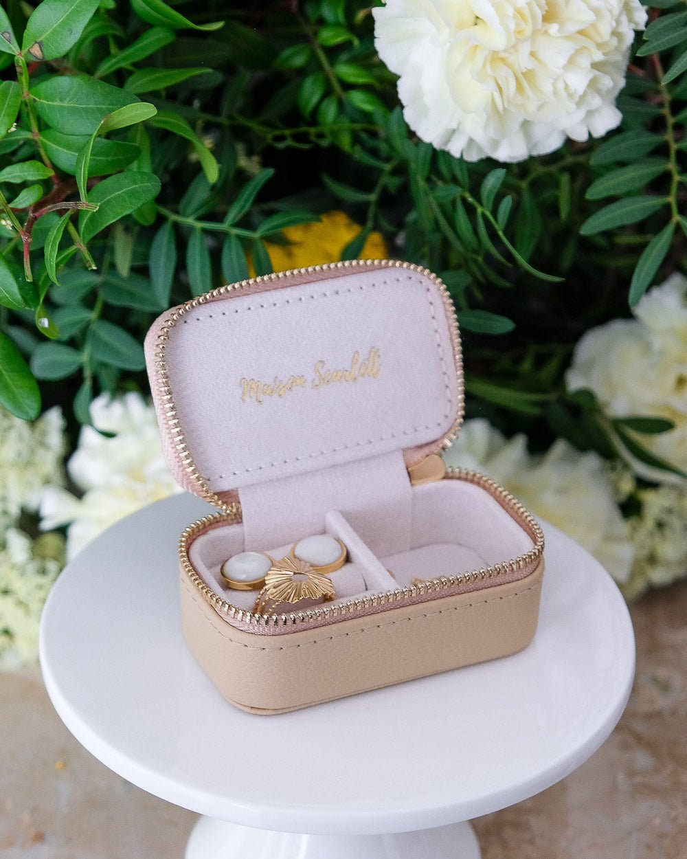 Mini joyero de viaje Marie de PU - outlet