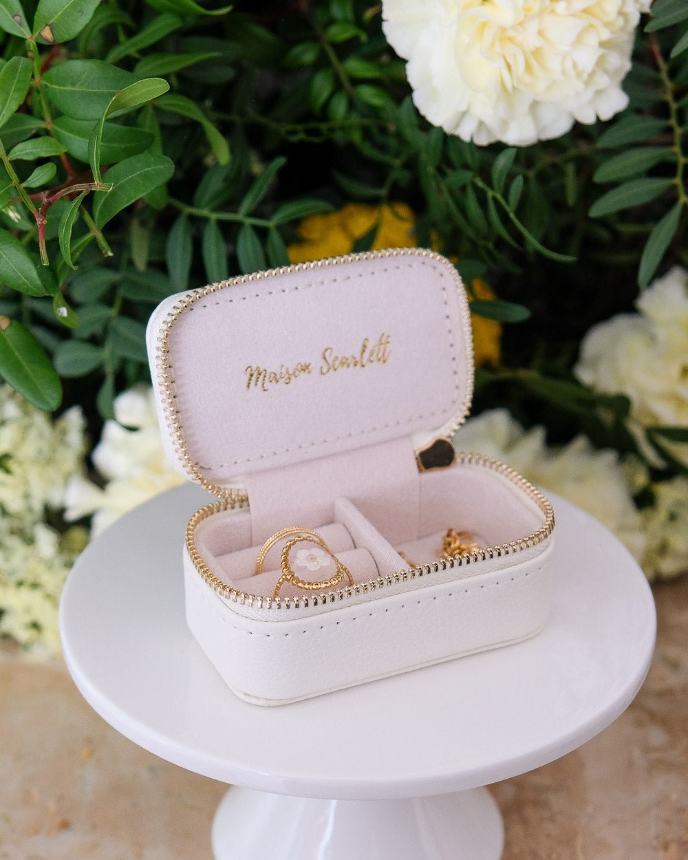 Mini joyero de viaje Marie de PU - outlet