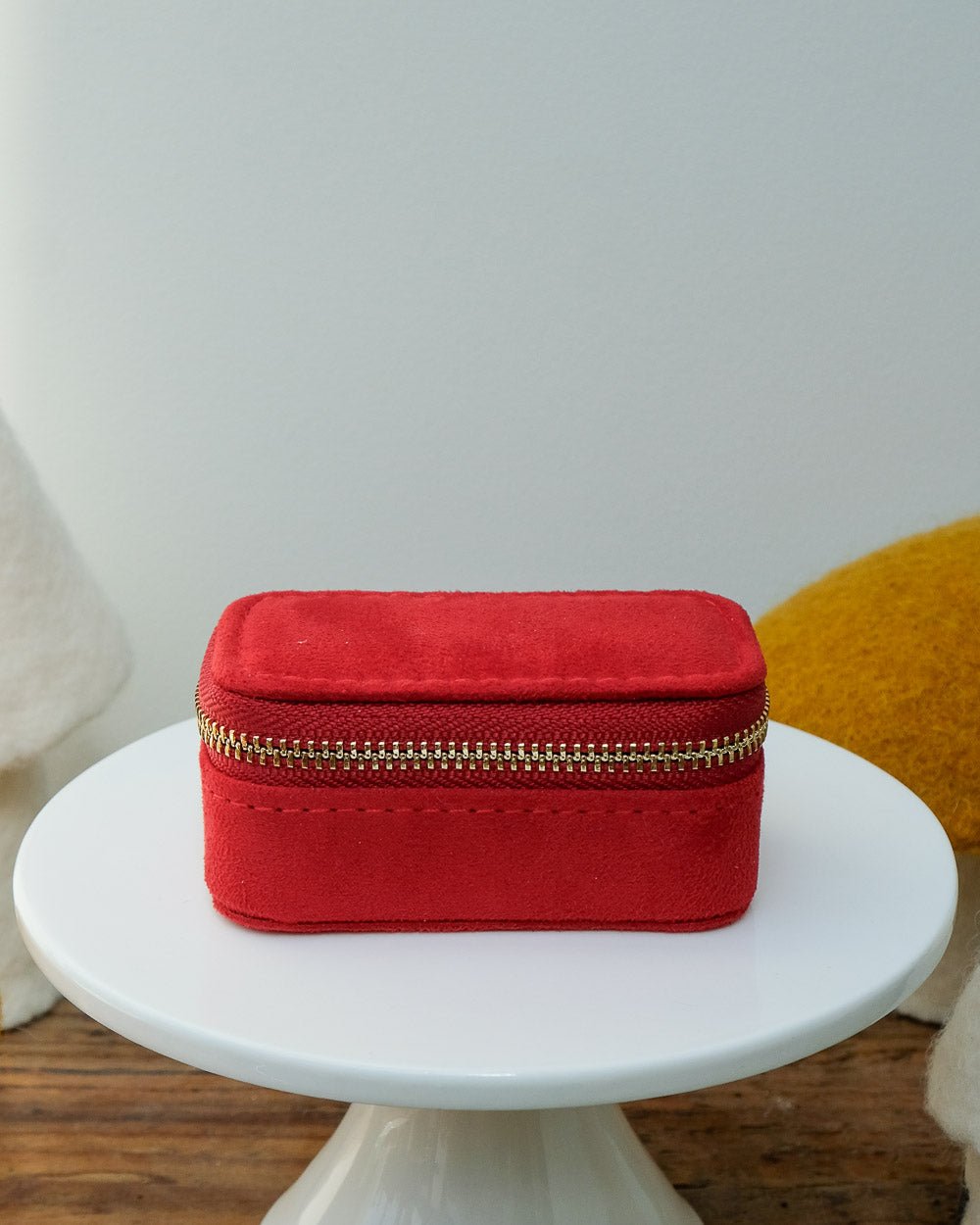Mini joyero de viaje Marie de terciopelo - outlet