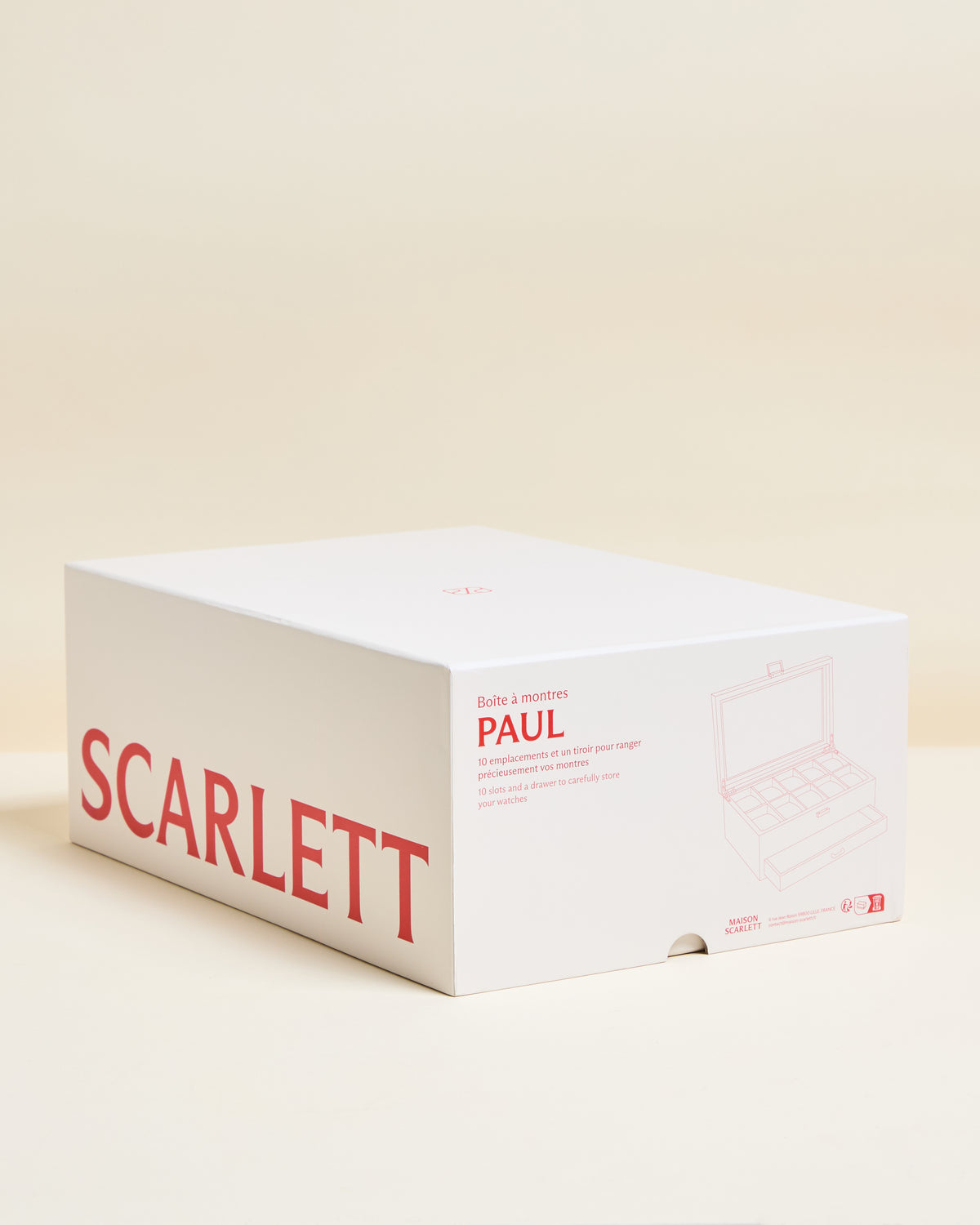 Caja para 10 relojes Paul