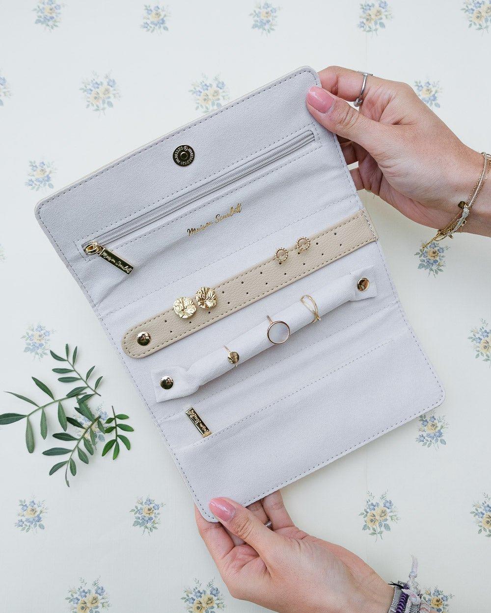 Estuche para joyas Catherine de PU - outlet