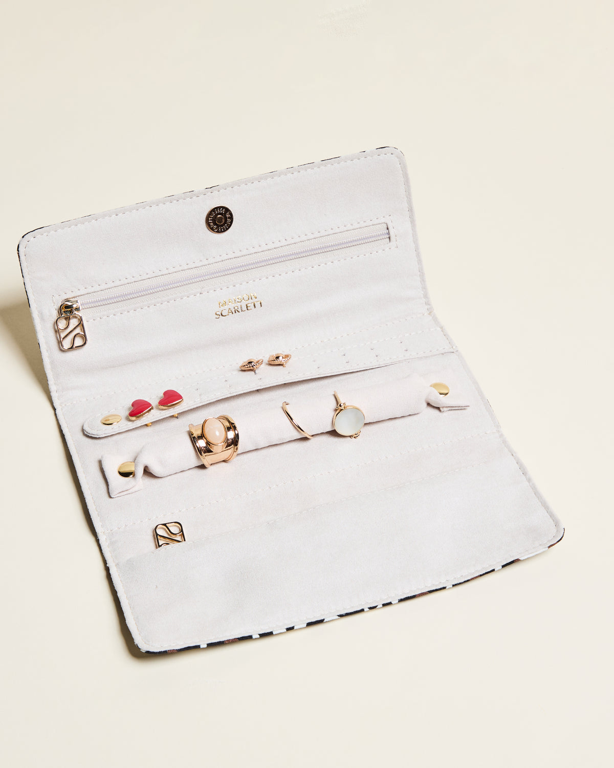 Estuche para joyas Catherine de leopardo