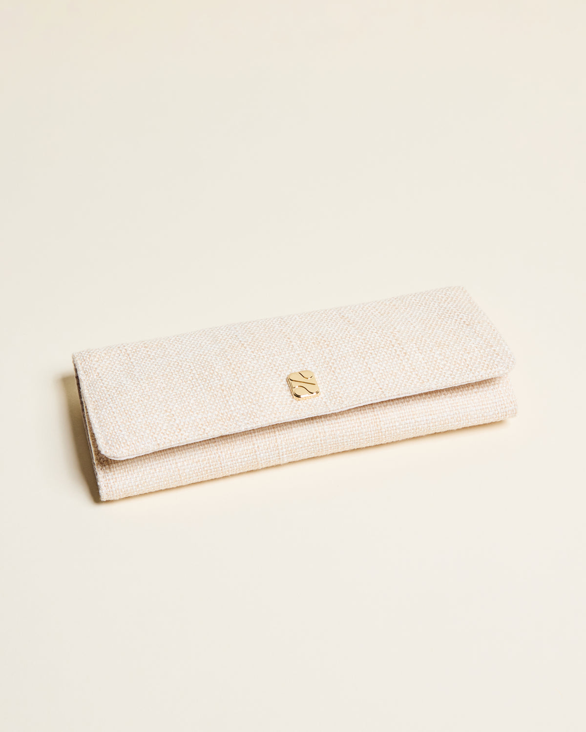 Estuche para joyas Catherine con efecto lino