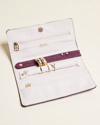 Estuche para joyas Catherine con efecto lino