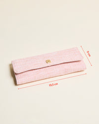 Estuche para joyas Catherine con efecto lino