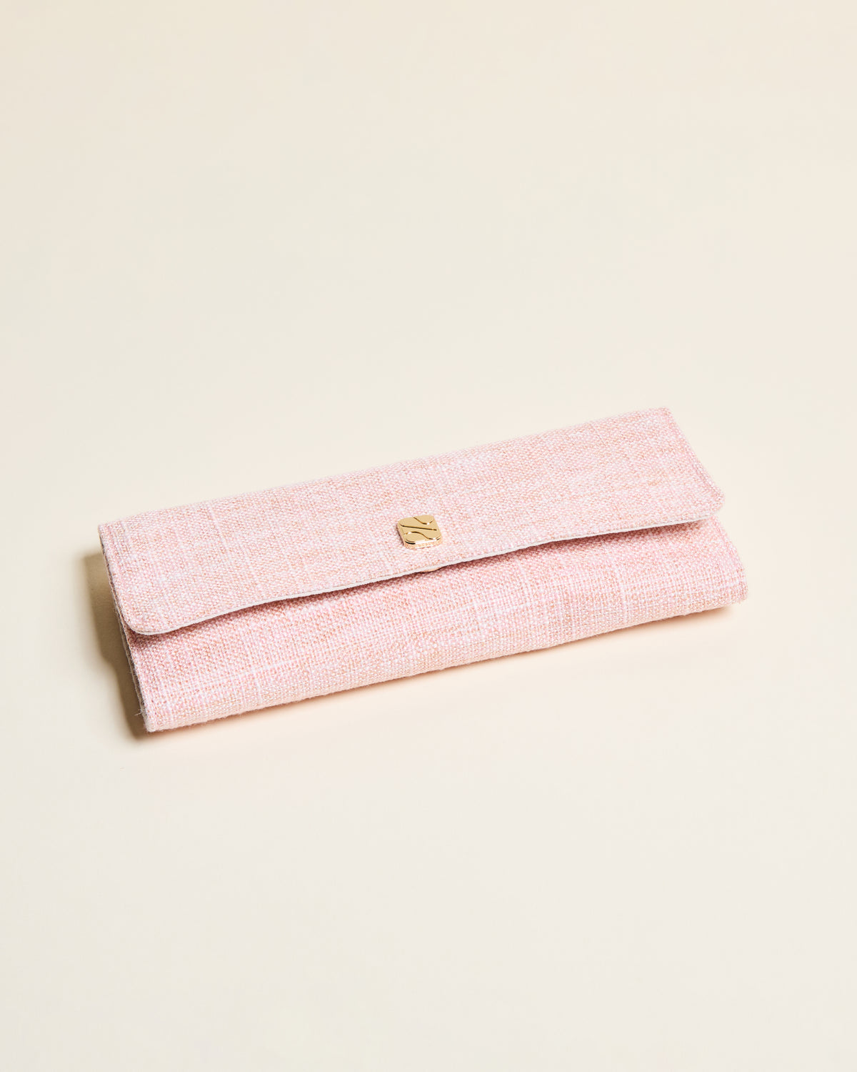 Estuche para joyas Catherine con efecto lino
