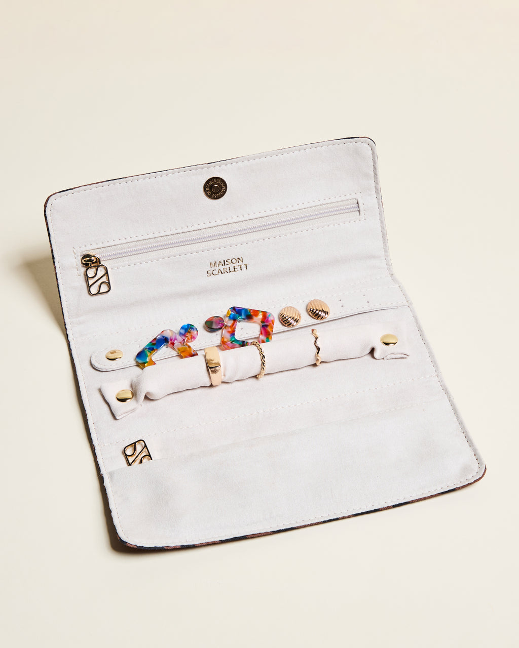 Funda para joyas Catherine Cebra