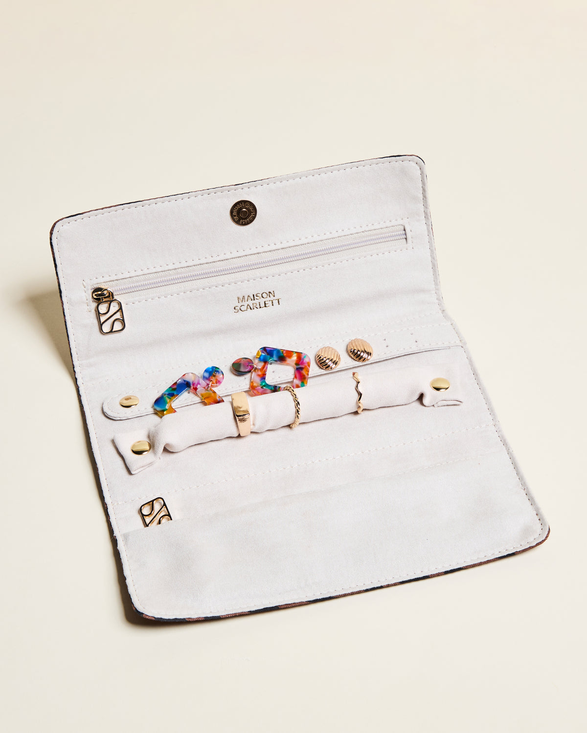 Funda para joyas Catherine Cebra