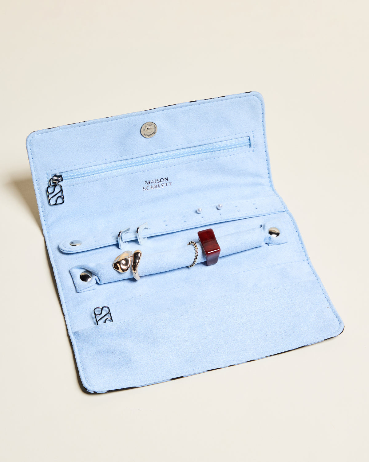 Funda para joyas Catherine Cebra