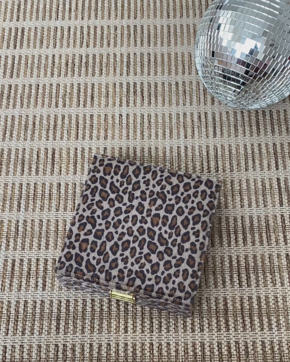 Joyero Anne efecto lino - outlet