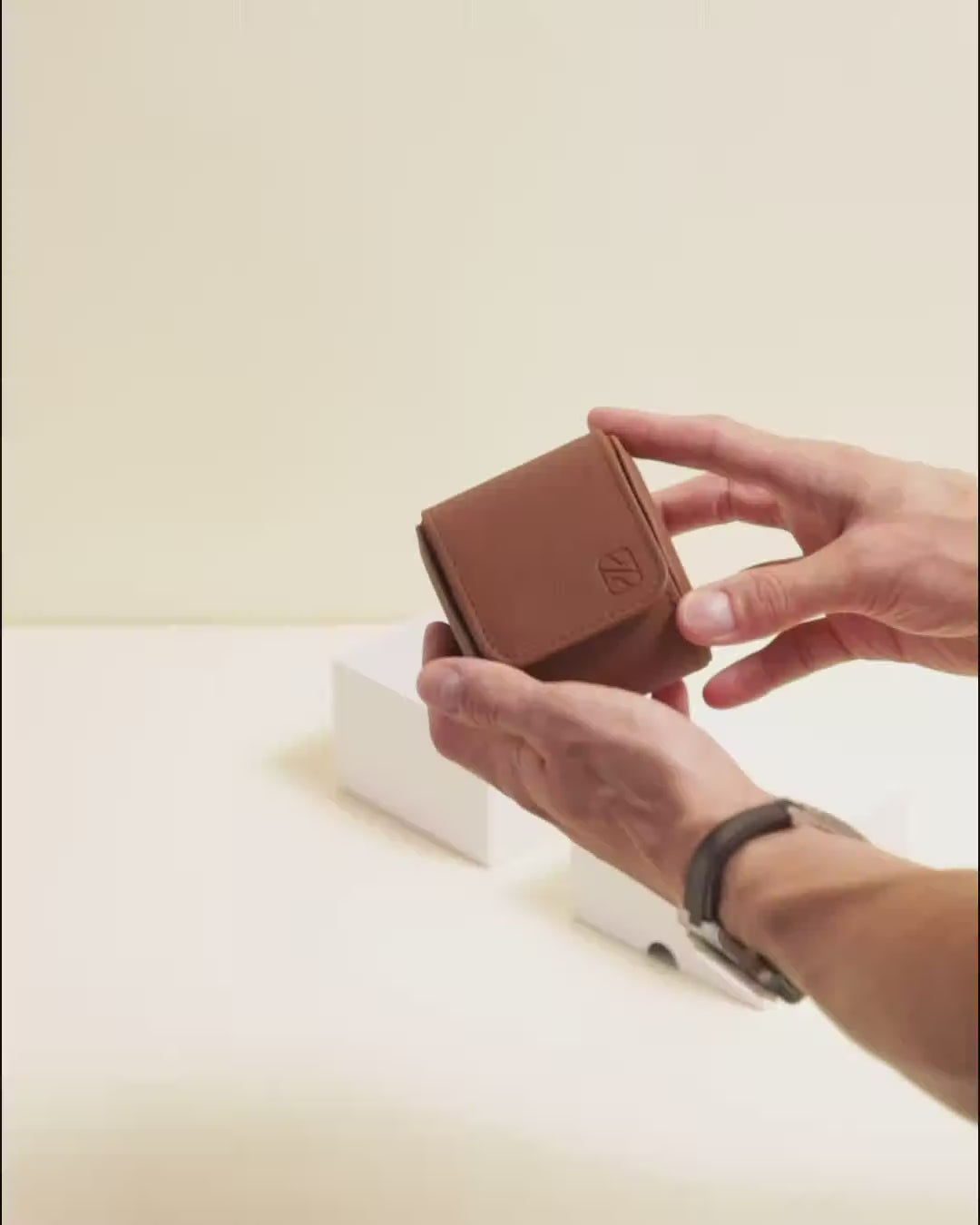 Caja de viaje para un reloj James con 1 compartimento